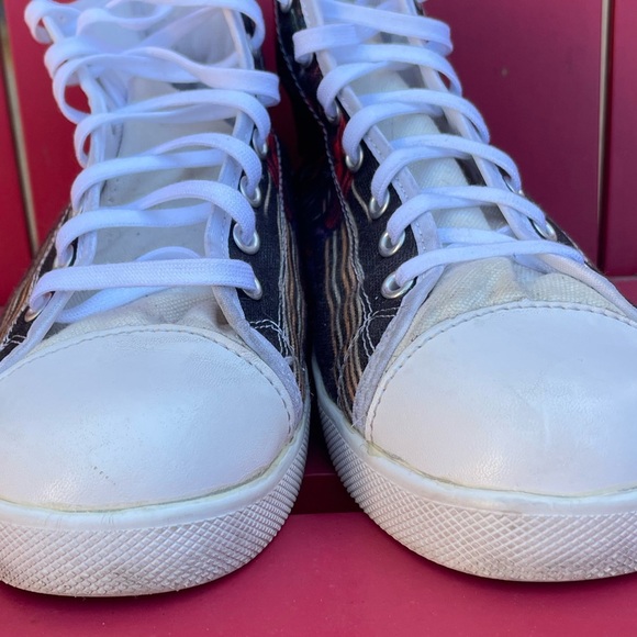 Deadpool Theme Shoes Canvas High Top Size 4 Unisex - Picture 5 of 12